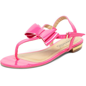 Pink Flat Sandals - CraftySandals.com