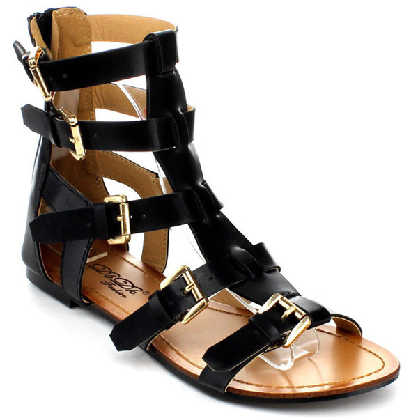 Ankle Gladiator Sandals - CraftySandals.com