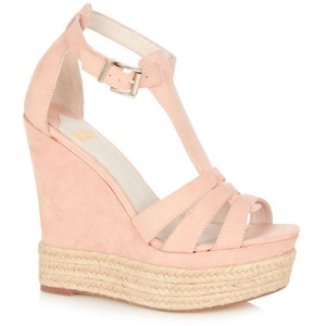 Pink Wedge Sandals | CraftySandals.com