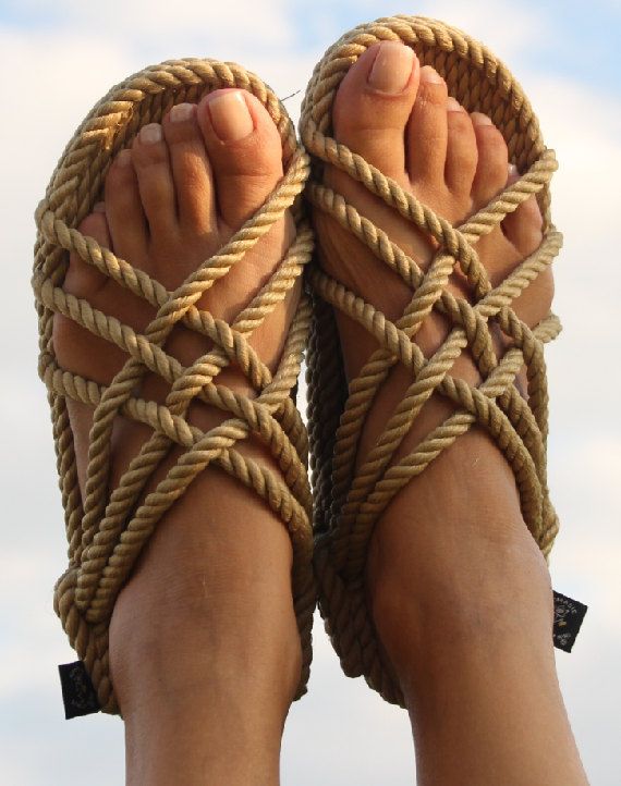 womens rope sandals