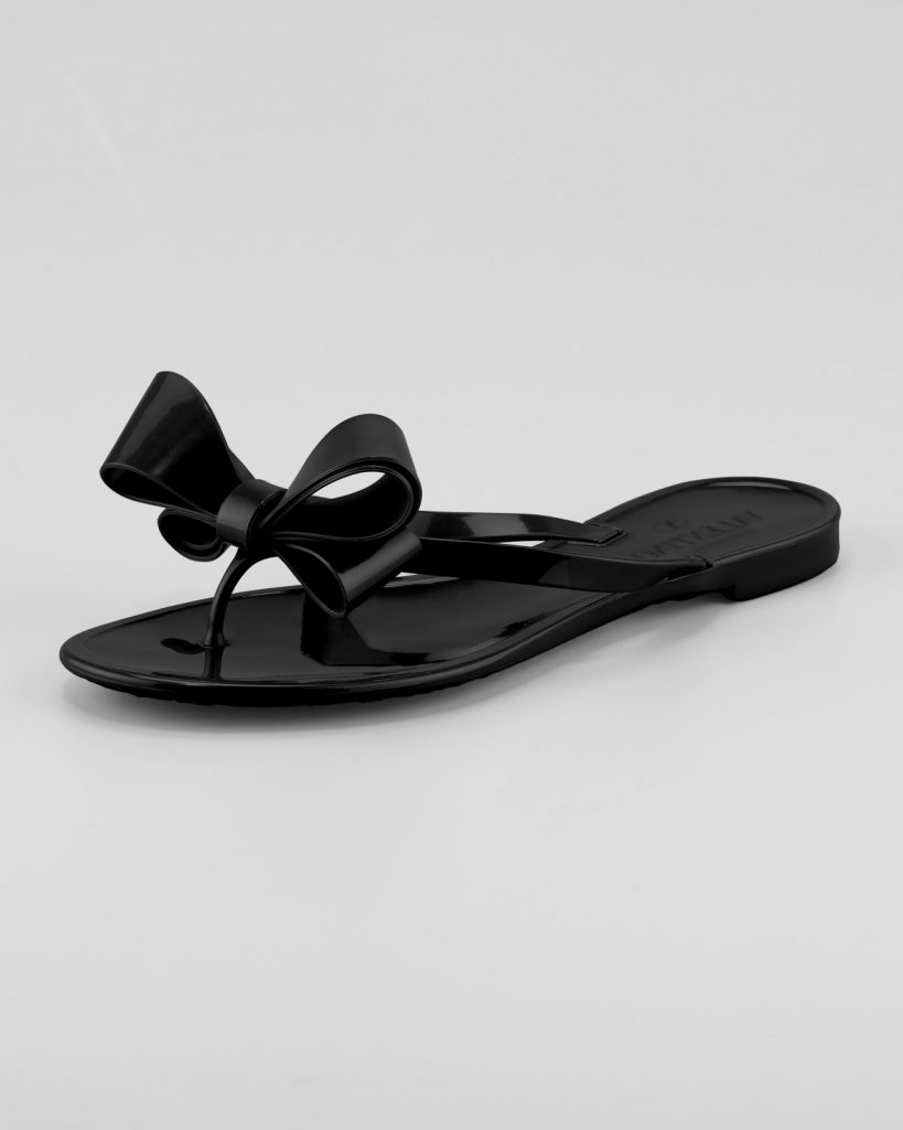 Black Thong Sandals - CraftySandals.com