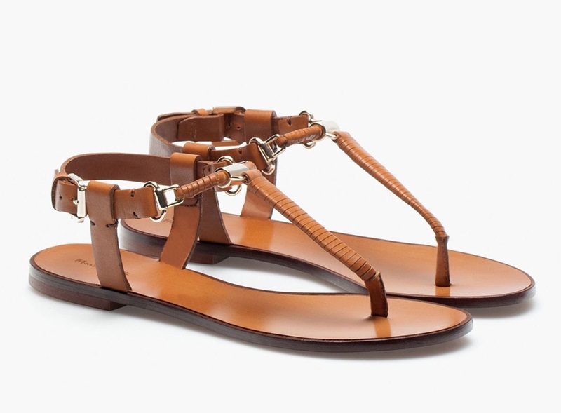 Brown Flat Sandals - CraftySandals.com