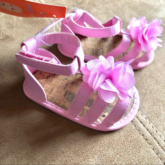 Pink Baby Sandals | CraftySandals.com