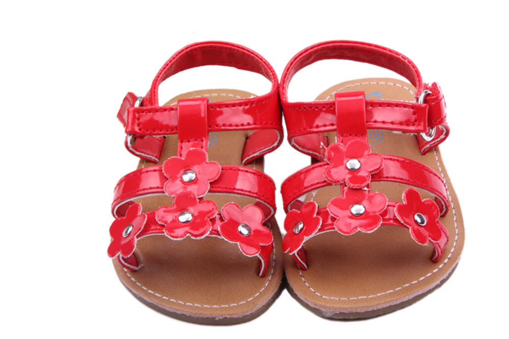 Red Baby Sandals - CraftySandals.com