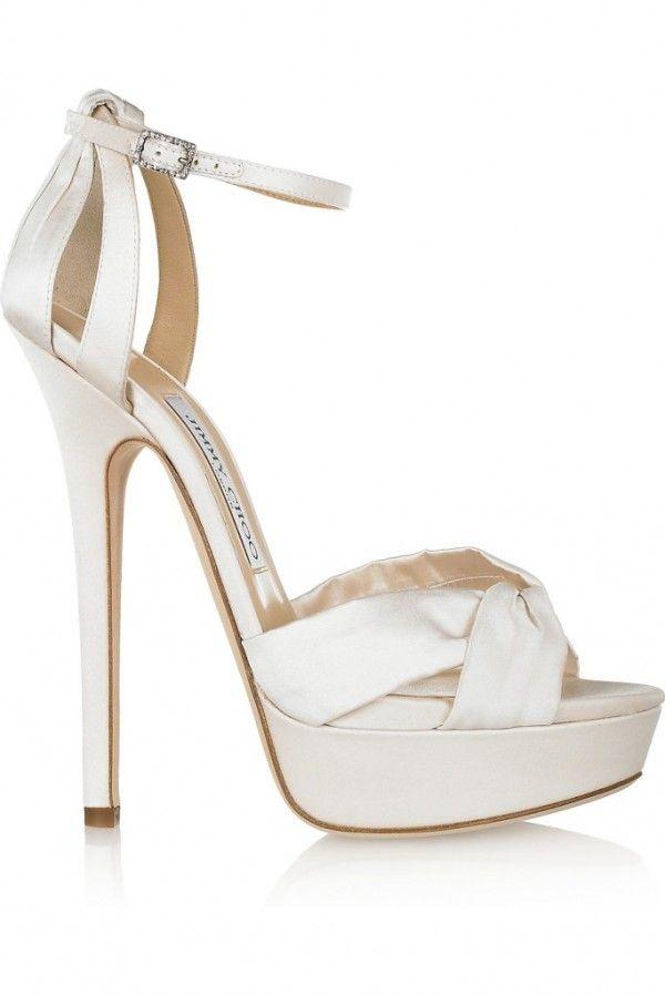 White High Heel Sandals - CraftySandals.com