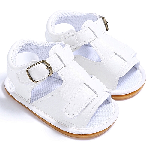 Infant White Sandals | CraftySandals.com